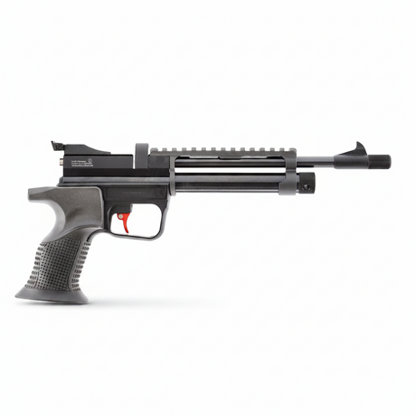 id-paintball UX SPA Professional CO2-Luftpistole im Kaliber 5,5 mm mit ergonomischem Griff und rotem Abzug