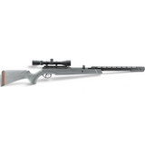 id-paintball UX Synergis Elite Federdruck-Luftgewehr mit grauem Polymerschaft und montiertem 3-9x40 Zielfernrohr