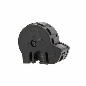 id-paintball UX Synergis Ersatzmagazin für 4,5 mm Diabolos aus schwarzem Kunststoff für 10 Schuss