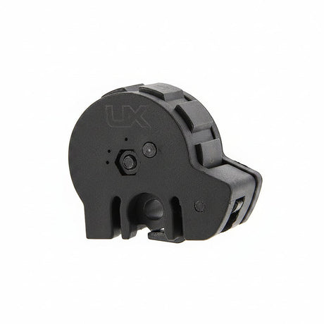 id-paintball UX Synergis Ersatzmagazin für 4,5 mm Diabolos aus schwarzem Kunststoff für 10 Schuss