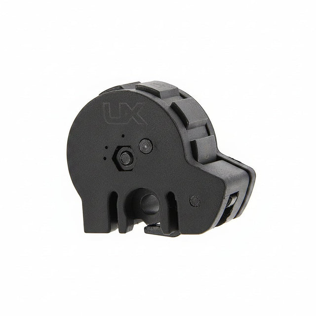 id-paintball UX Synergis Ersatzmagazin für 4,5 mm Diabolos aus schwarzem Kunststoff für 10 Schuss