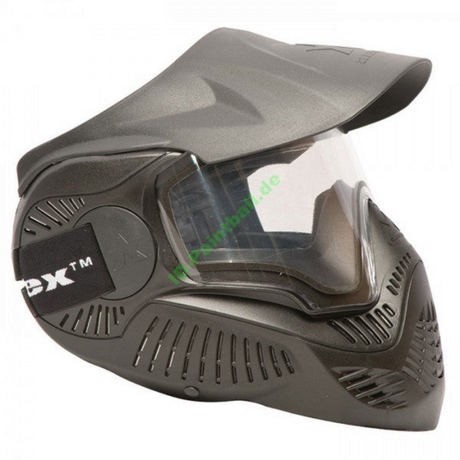 id-paintball Valken Annex MI-7 Thermal Paintball-Maske in Schwarz mit Visor und 250-Grad-Sichtfeld