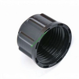 id-paintball schwarze Ventilschutzkappe aus Aluminium mit O-Ringaufnahme für Paintball HP-Regulatoren