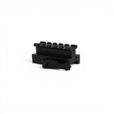 id-paintball verstellbarer 60mm Riser aus schwarzem Aluminium für 20mm Weaver- und Picatinny-Schienen