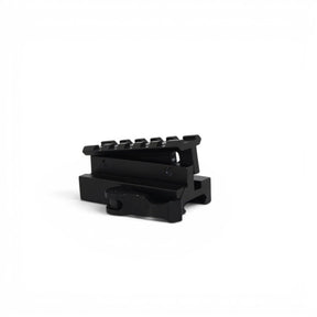 id-paintball verstellbarer 60mm Riser aus schwarzem Aluminium für 20mm Weaver- und Picatinny-Schienen