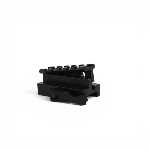id-paintball verstellbarer 60mm Riser aus schwarzem Aluminium für 20mm Weaver- und Picatinny-Schienen