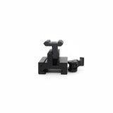 id-paintball verstellbarer 40mm Riser aus schwarzem Aluminium für Weaver- und Picatinny-Schienen