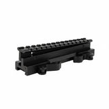 id-paintball verstellbarer 140mm Riser aus schwarzem Aluminium für 20mm Weaver- und Picatinny-Schienen