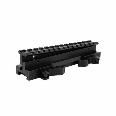 id-paintball verstellbarer 140mm Riser aus schwarzem Aluminium für 20mm Weaver- und Picatinny-Schienen