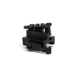 id-paintball verstellbarer 40mm Riser aus schwarzem Aluminium für 20mm Weaver- und Picatinny-Schienen