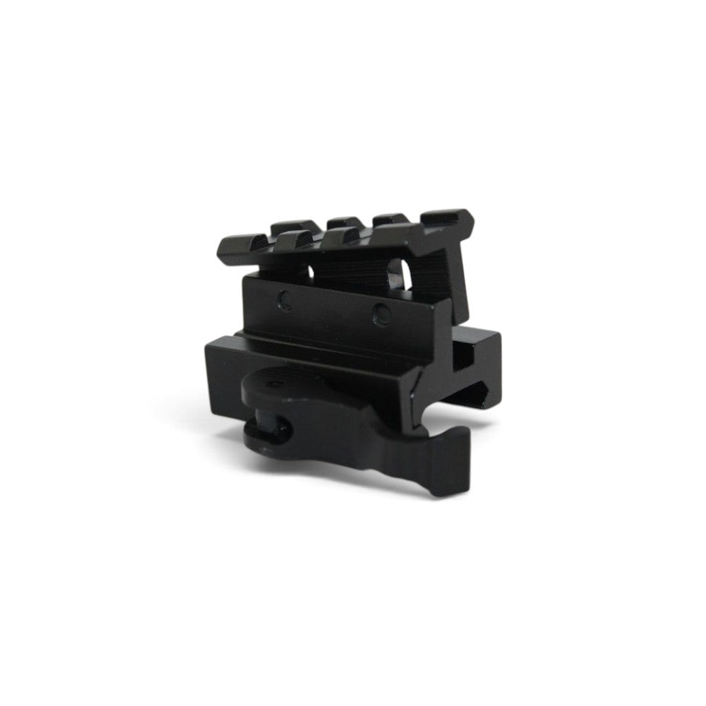 id-paintball verstellbarer 40mm Riser aus schwarzem Aluminium für 20mm Weaver- und Picatinny-Schienen