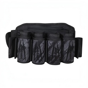 id-paintball Virtue Breakout V2 Strapless Battle Pack 4+7 in Graphic Black für schnellen Pod-Zugriff beim Paintball