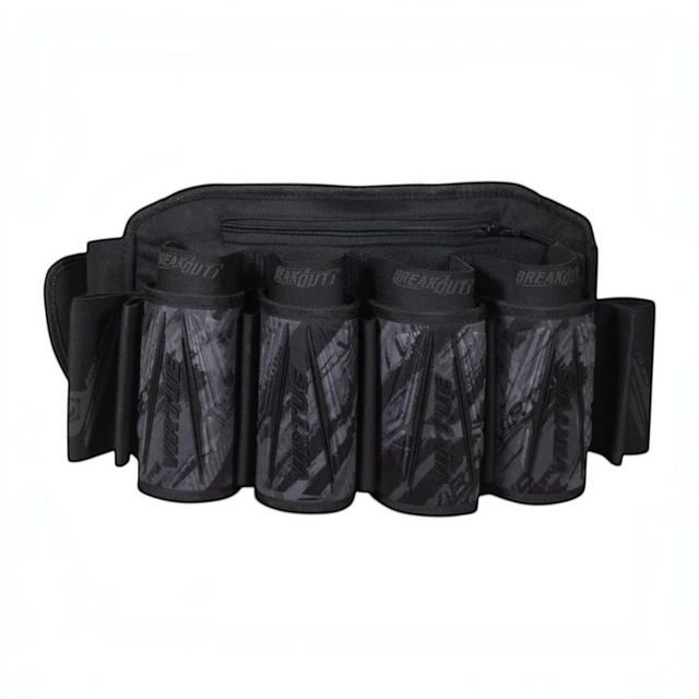 id-paintball Virtue Breakout V2 Strapless Battle Pack 4+7 in Graphic Black für schnellen Pod-Zugriff beim Paintball