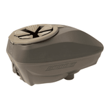 id-paintball Virtue Spire IR2 Paintball Hopper in Doodoo FDE Tan mit 3-Eye-Infrarotsensorik und robustem Nylon-Gehäuse