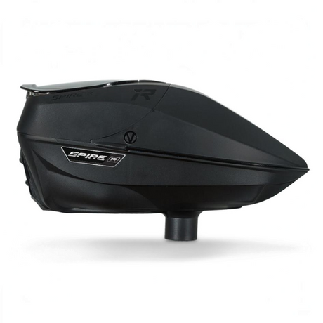 id-paintball Virtue Spire IR2 Paintball Hopper in Schwarz mit 3-Augen-System und robustem Design