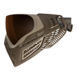 id-paintball Virtue VIO Ascend Paintball-Maske in FDE Tan Braun mit Thermal-Glas und flexiblem Gesichtsschutz