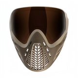 id-paintball Virtue VIO Ascend Paintball-Maske in FDE Tan mit Thermal-Linse und flexibler, belüfteter Facemask