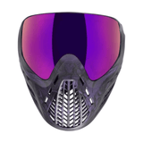 id-paintball Virtue VIO Ascend Thermal Purple Skull LE Paintball-Maske mit violetter Thermal-Linse und Totenkopf-Muster