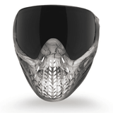 id-paintball Virtue VIO Ascend Thermal Paintball-Maske in Grey Skull Limited Edition mit dunkler Anti-Fog-Linse
