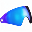 id-paintball Virtue VIO CMD Thermal Maskenglas in Chromatic Ice mit blauer Verspiegelung für klare Sicht bei Sonne