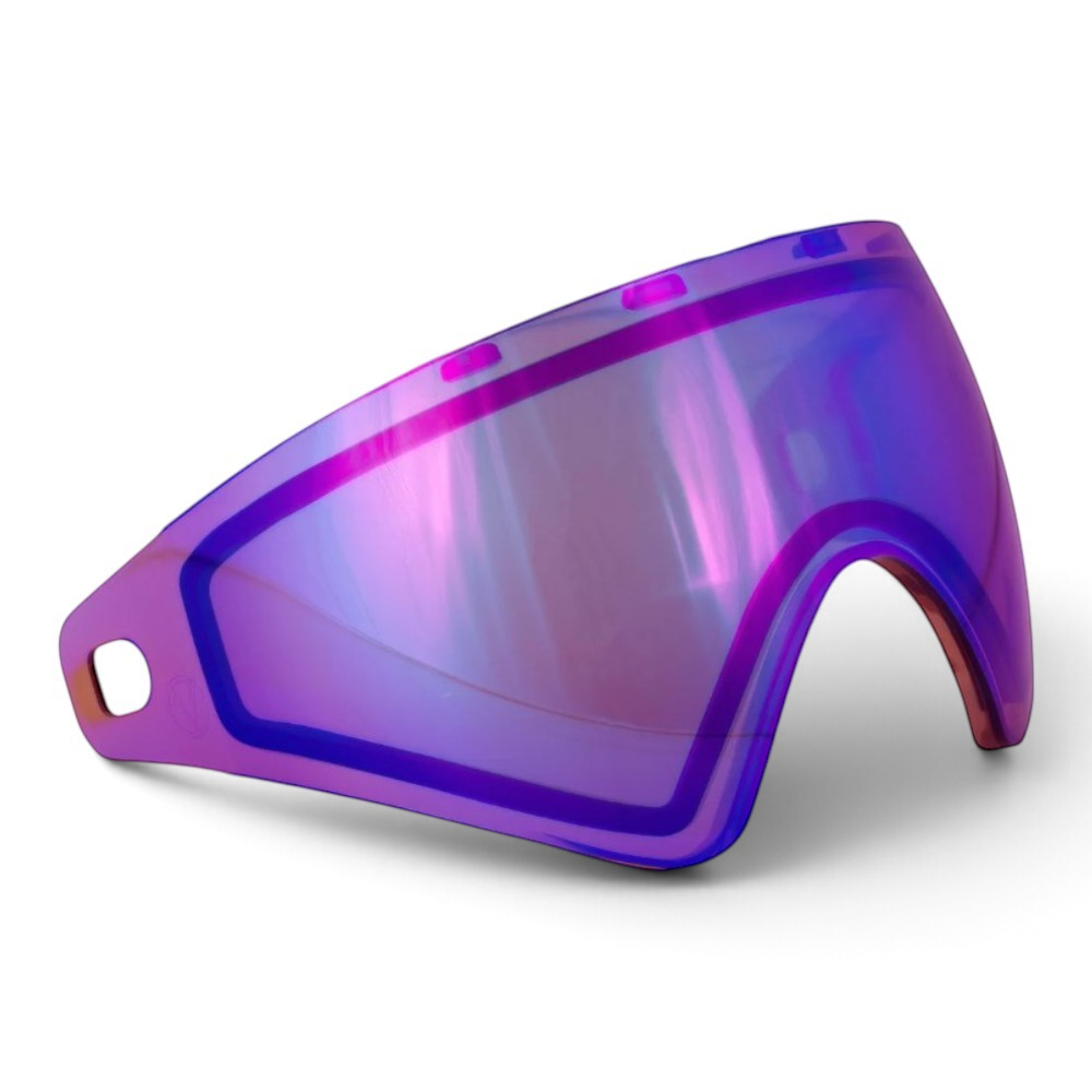 id-paintball Virtue VIO Thermal Maskenglas in Hi Contrast Chromatic Amethyst mit kratzfester, hydrophober Oberfläche