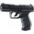 id-paintball Walther P99 DAO CO2 Airsoftpistole mit schwarzem Metallschlitten und strukturierter Griffschale