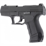 id-paintball Walther P99 SV Schreckschusspistole in Schwarz mit CNC-gefrästem Stahlverschluss und Polymergriffstück