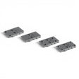 id-paintball Umarex Walther PDP Adapterplatten 4er Set für Leuchtpunktvisiere aus robustem Metall