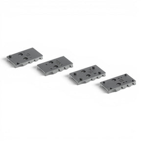 id-paintball Umarex Walther PDP Adapterplatten 4er Set für Leuchtpunktvisiere aus robustem Metall