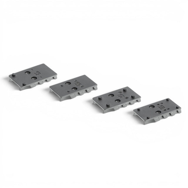 id-paintball Umarex Walther PDP Adapterplatten 4er Set für Leuchtpunktvisiere aus robustem Metall