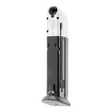 id-paintball T4E Walther PDP Magazin Cal.43 für 8 Schuss mit schwarzem Kunststoffgehäuse und silbernem Metallkopf