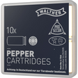 id-paintball Walther Pfeffer-Gas Patronen 9mm P.A.PV in einer 10er Packung zur effektiven Selbstverteidigung