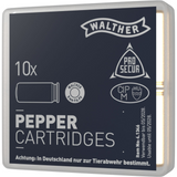 id-paintball Walther Pfeffer-Gas Patronen 9mm P.A.PV in einer 10er Packung zur effektiven Selbstverteidigung