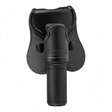 id-paintball Walther Polymer Holster für Teleskop-Schlagstöcke in Schwarz mit 360-Grad-Drehfunktion