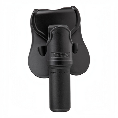 id-paintball Walther Polymer Holster für Teleskop-Schlagstöcke in Schwarz mit 360-Grad-Drehfunktion