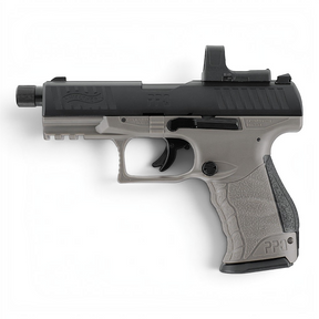 id-paintball Walther PPQ M2 Q4 TAC CO2-Pistole in Tungsten Gray mit Leuchtpunktvisier und Blowback-Funktion