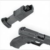id-paintball Walther PPQ M2 Navy Schreckschusswaffe mit 17-Schuss Magazin und Polymer-Griffstück