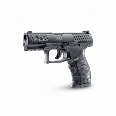 id-paintball Walther PPQ M2 T4E Trainingspistole im Kaliber .43 mit schwarzem Polymergriffstück und ergonomischem Design