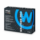 id-paintball Walther PRO Wipe & Care Pflegetücher Duo-Set in schwarzer Verpackung mit blauem Logo für Metallpflege