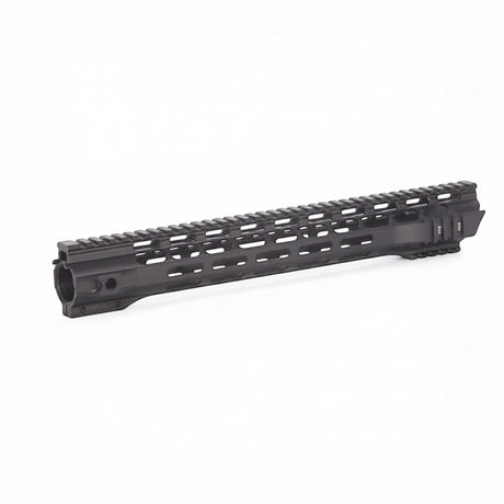 id-paintball OPS Gear XTREME 15 Zoll Handguard aus schwarzem Aluminium mit M-Lok System für Tiberius T15 Markierer