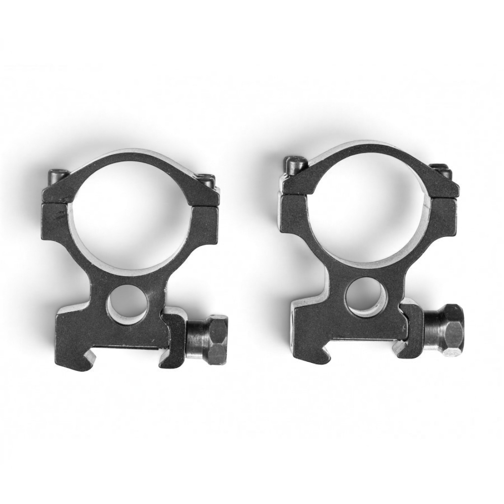 id-paintball Montageringe für 22mm Schienen und 30mm Zielfernrohre aus robustem Metall mit Imbus-Schrauben