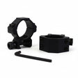 id-paintball Zielfernrohr-Montageringe 25,4mm schwarz für Picatinny-Schienen mit Inbusschlüssel