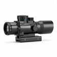 id-paintball UX RS 4x32 TacDot Zielfernrohr in Schwarz mit beleuchtetem Absehen und Picatinny-Montage