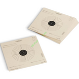 id-paintball 250 ISSF Zielscheiben aus Karton 17x17 cm für Luftgewehr und Softair Training