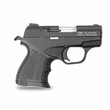 id-paintball Zoraki 906 Schreckschusspistole in Schwarz mit Chrom-Schlitten, kompaktes Polymer-Griffstück, 9mm PAK