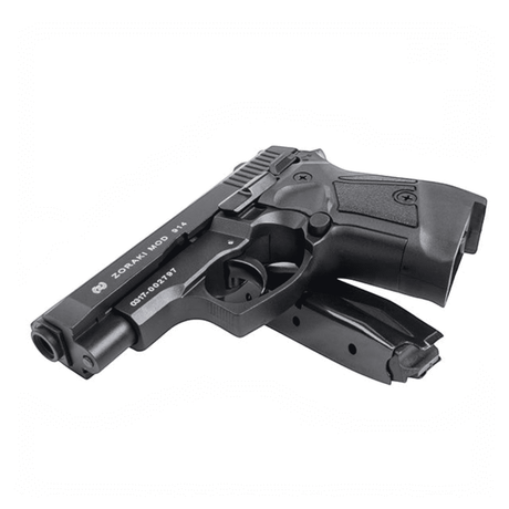 id-paintball Zoraki 914 Schreckschusspistole in Schwarz mit Magazin, 9mm P.A.K. Gas-Signalwaffe
