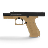 id-paintball Zoraki 917 Desert Gas- und Signalpistole in Tan mit schwarzem Schlitten und Polymer-Griffstück