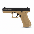 id-paintball Zoraki 917 Desert Gas- und Signalpistole in Tan mit schwarzem Schlitten und Polymer-Griffstück