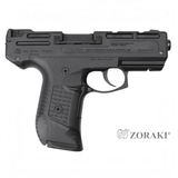 id-paintball Zoraki 925 Schreckschusspistole in Schwarz im Kaliber 9mm PAK mit ergonomischem Griff