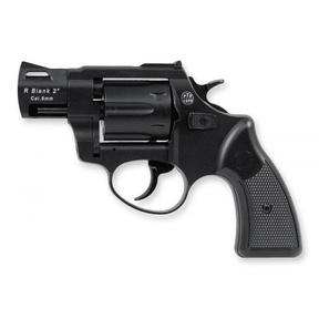 id-paintball Zoraki R2 Schreckschussrevolver in Schwarz mit 2-Zoll-Lauf und 6-Schuss-Trommel